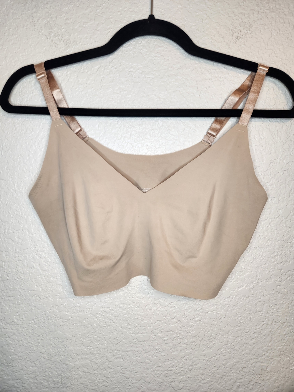 True & Co True Body Triangle Wirefree Convertible Strap Bra 16821 L